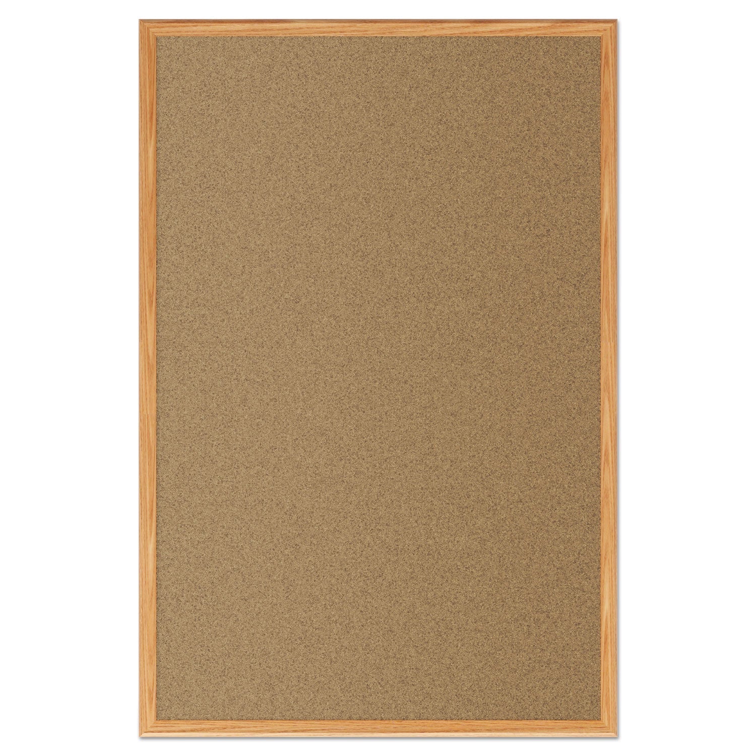 Mead Cork Bulletin Board, 48 x 36, Oak Frame