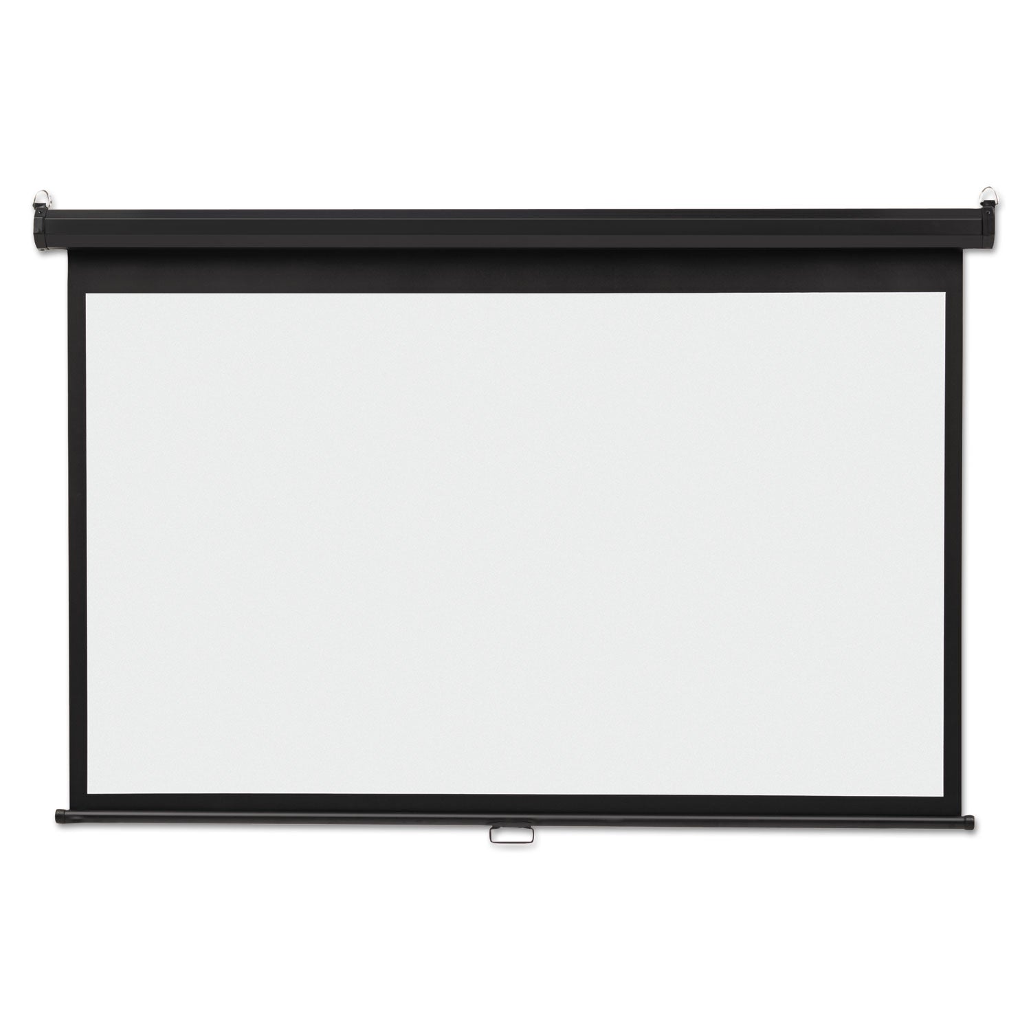 Quartet Wide Format Wall Mount Projection Screen, 65 x 116, White Matte Finish