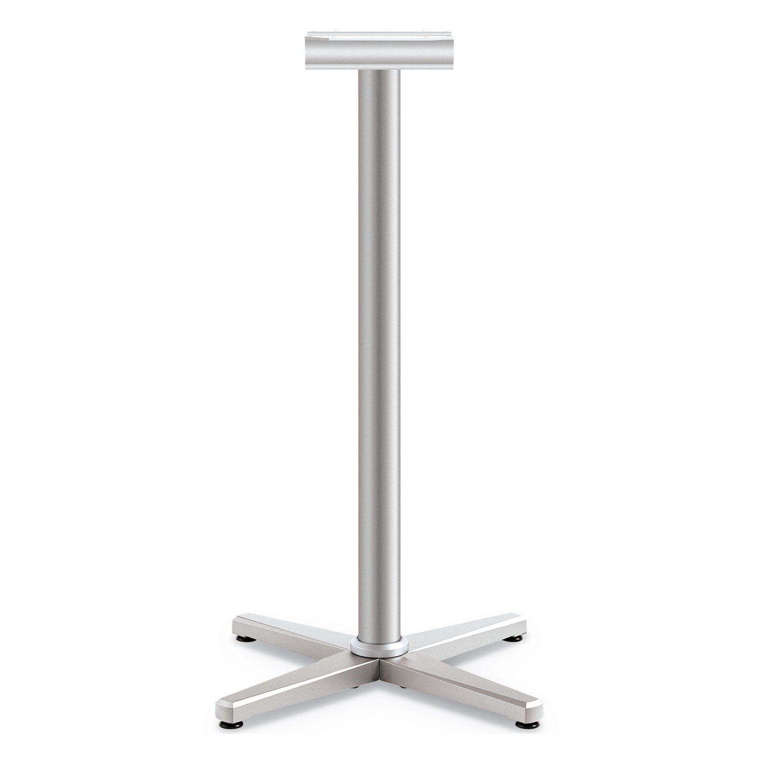 HON Arrange X-Leg Base for 30" to 36" Tops, 25.59w x 25.59d x 40h, Silver