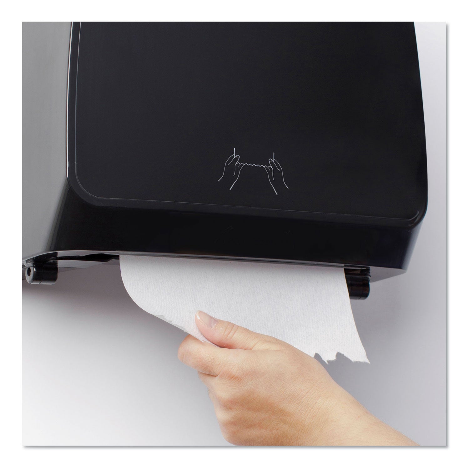Scott Control Slimroll Electronic Towel Dispenser, 12 x 7 x 12, Black