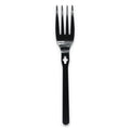 WeGo Fork WeGo Polystyrene, Fork, Black, 1000/Carton