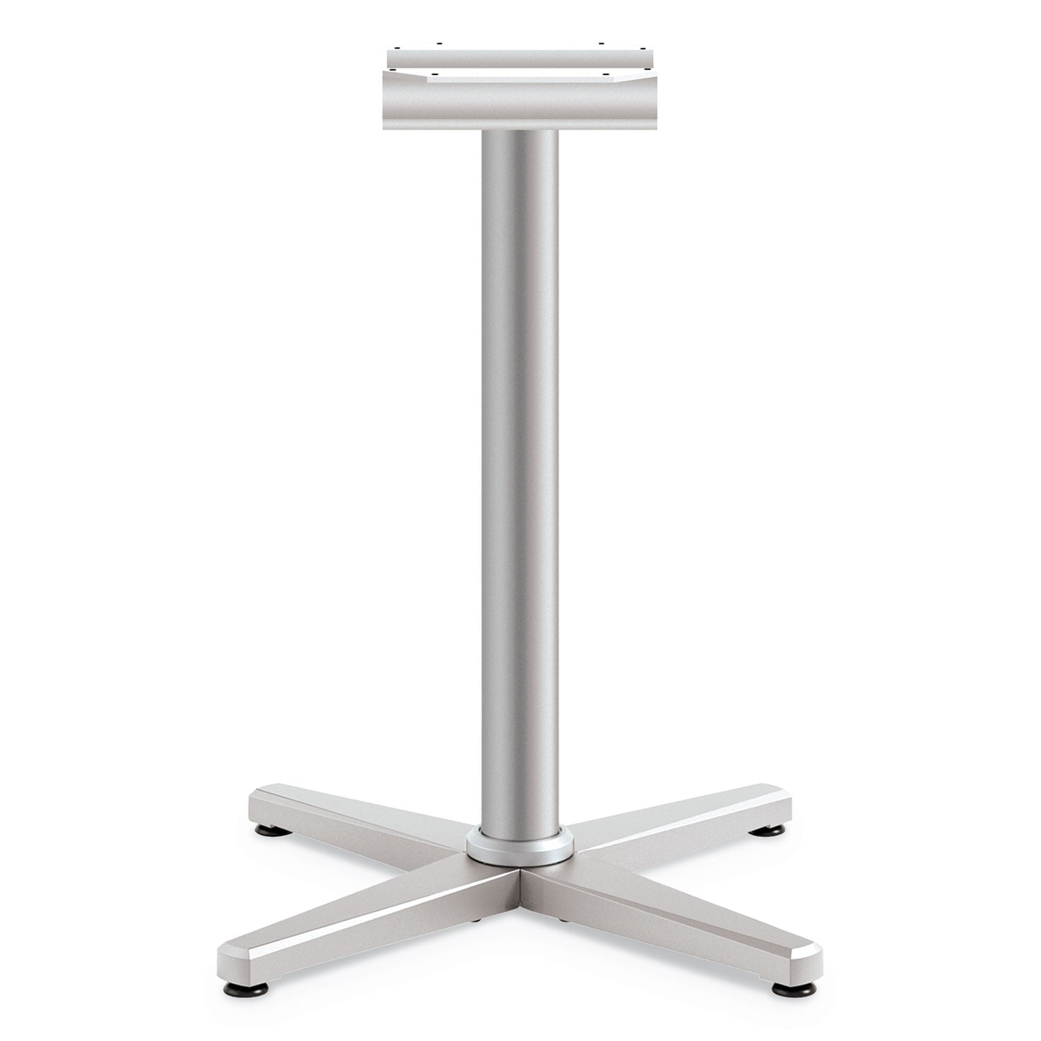 HON Arrange X-Leg Base for 30" to 36" Tops, 25.59w x 27.88h, Silver