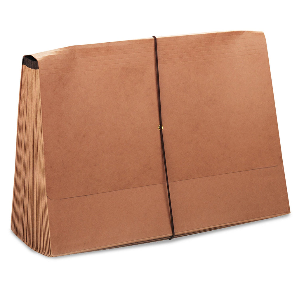 Pendaflex Kraft Indexed Expanding File, 31 Sections, Elastic Cord Closure, 1/15-Cut Tabs, Legal Size, Brown