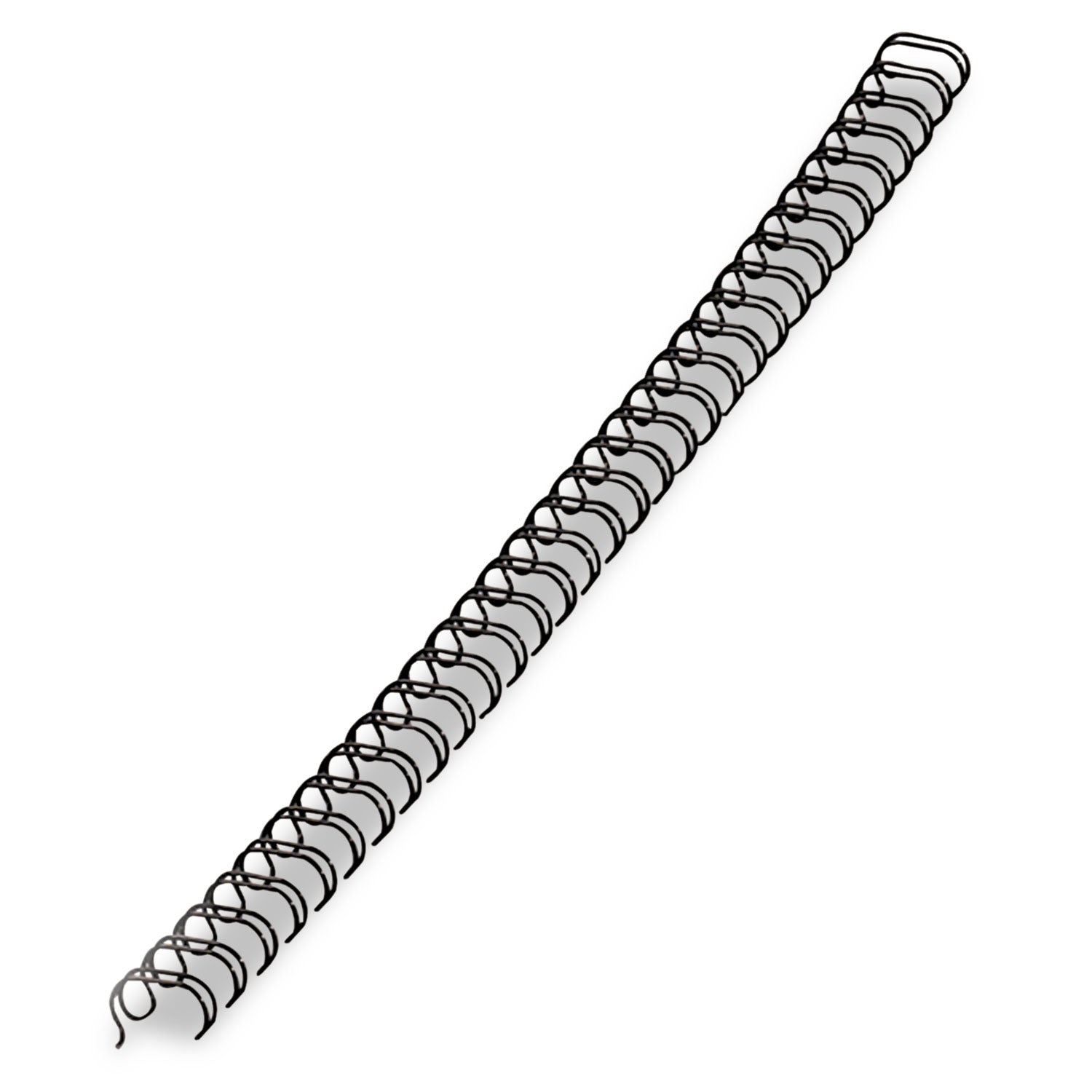 Fellowes Wire Bindings, 9/16" Diameter, 130 Sheet Capacity, Black, 25/Pack