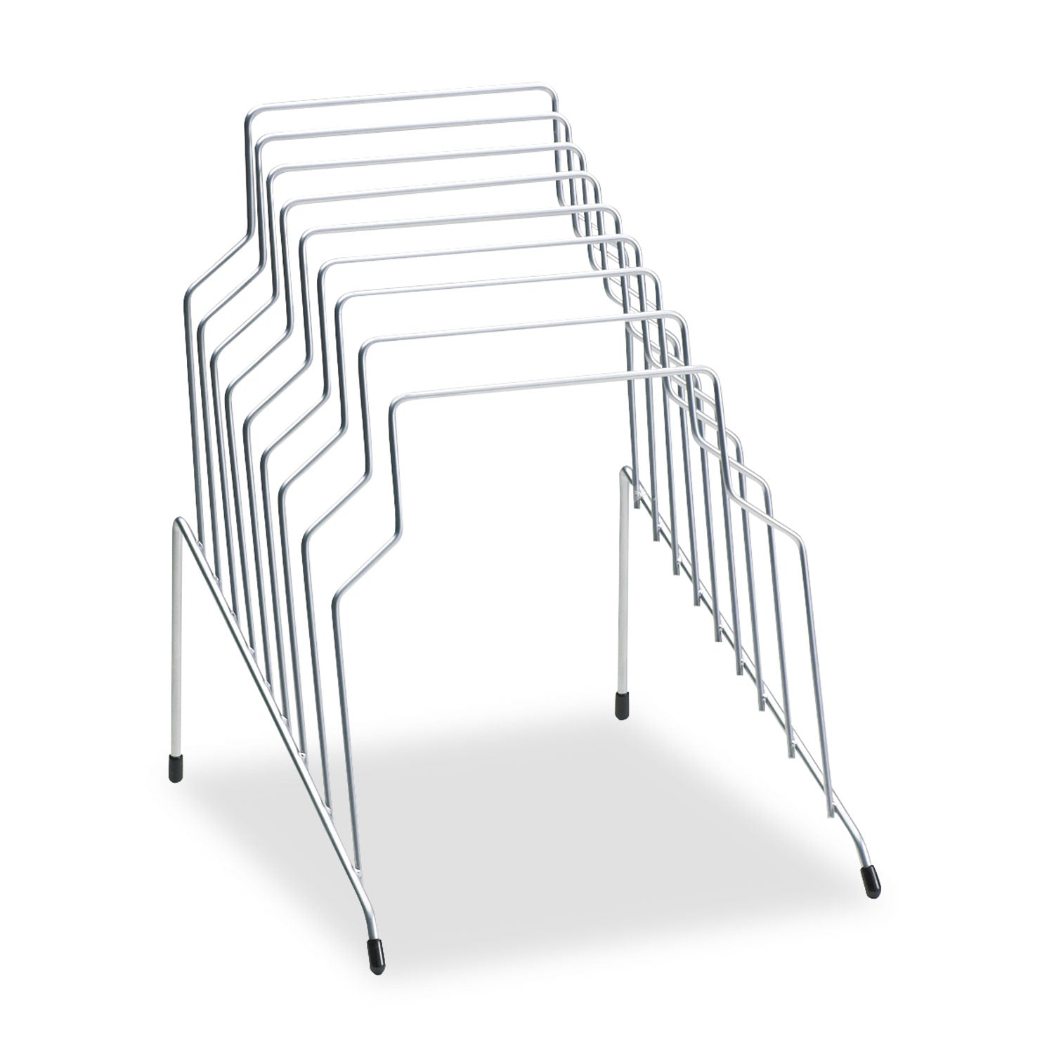 Fellowes Wire Step File, 8 Sections, Letter to Legal Size Files, 10.13" x 12.13" x 11.81", Silver