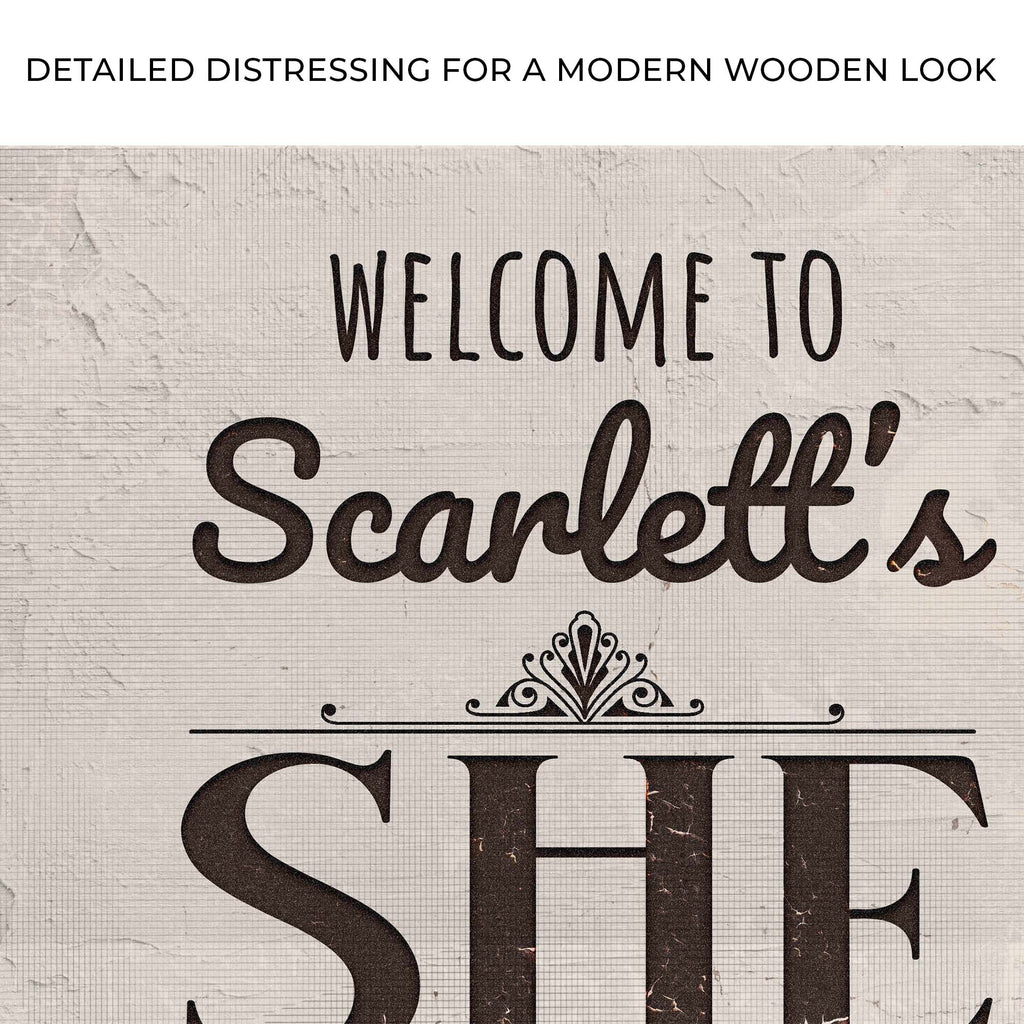She Shed Sign