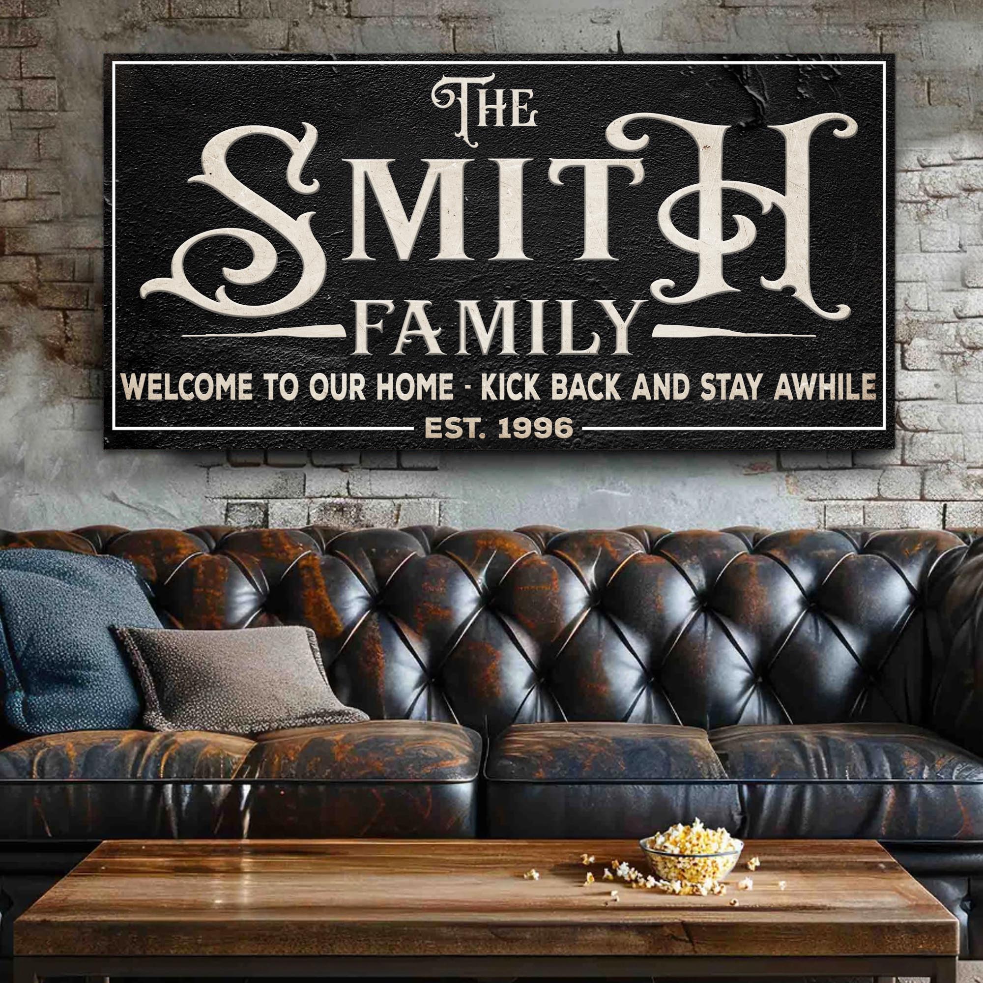 Family Sign XXV