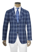 Sartorio Prince of Wales Virgin Wool-Silk Sport Jacket