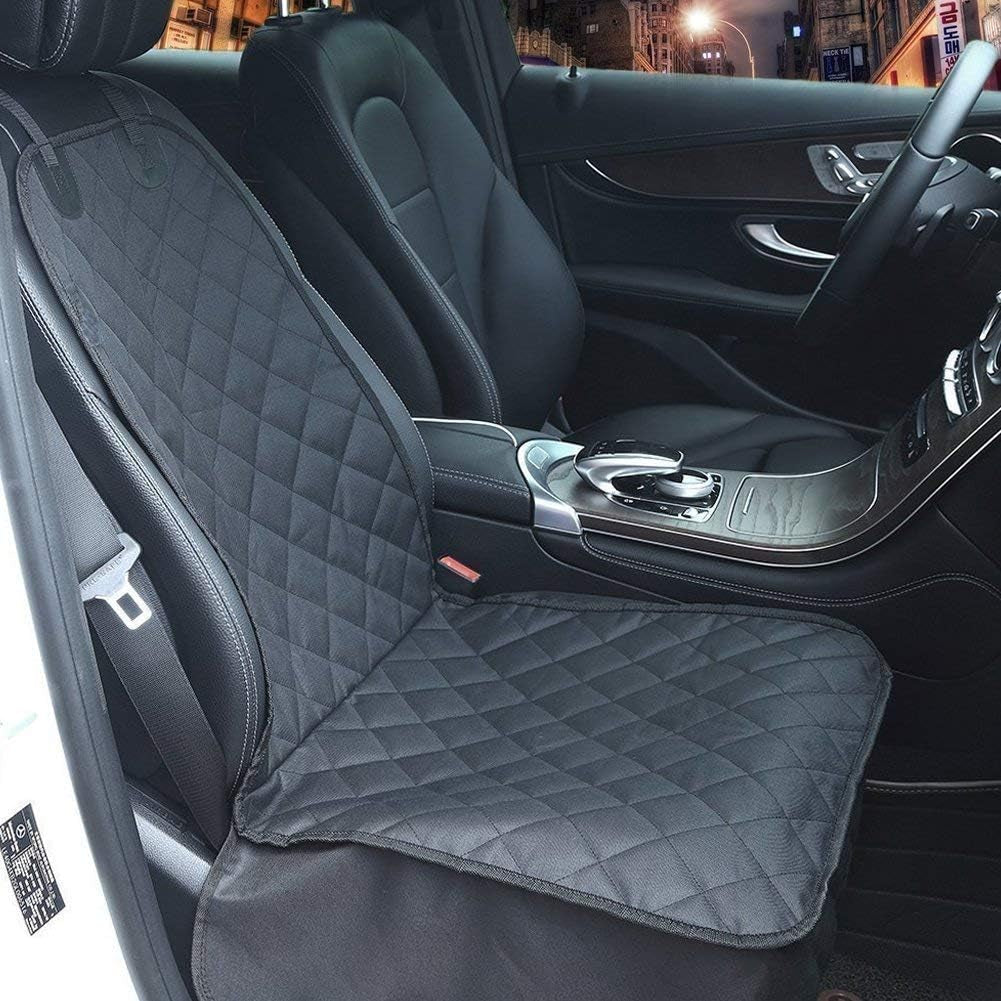 Dog Seat Cover Cars Trucks Suvs, Thick 600D Heavy Duty Pets Car Seat Cover, Waterproof & Wear-Resistant Durable Nonslip Backing & Hammock Convertible - 2 Pack
