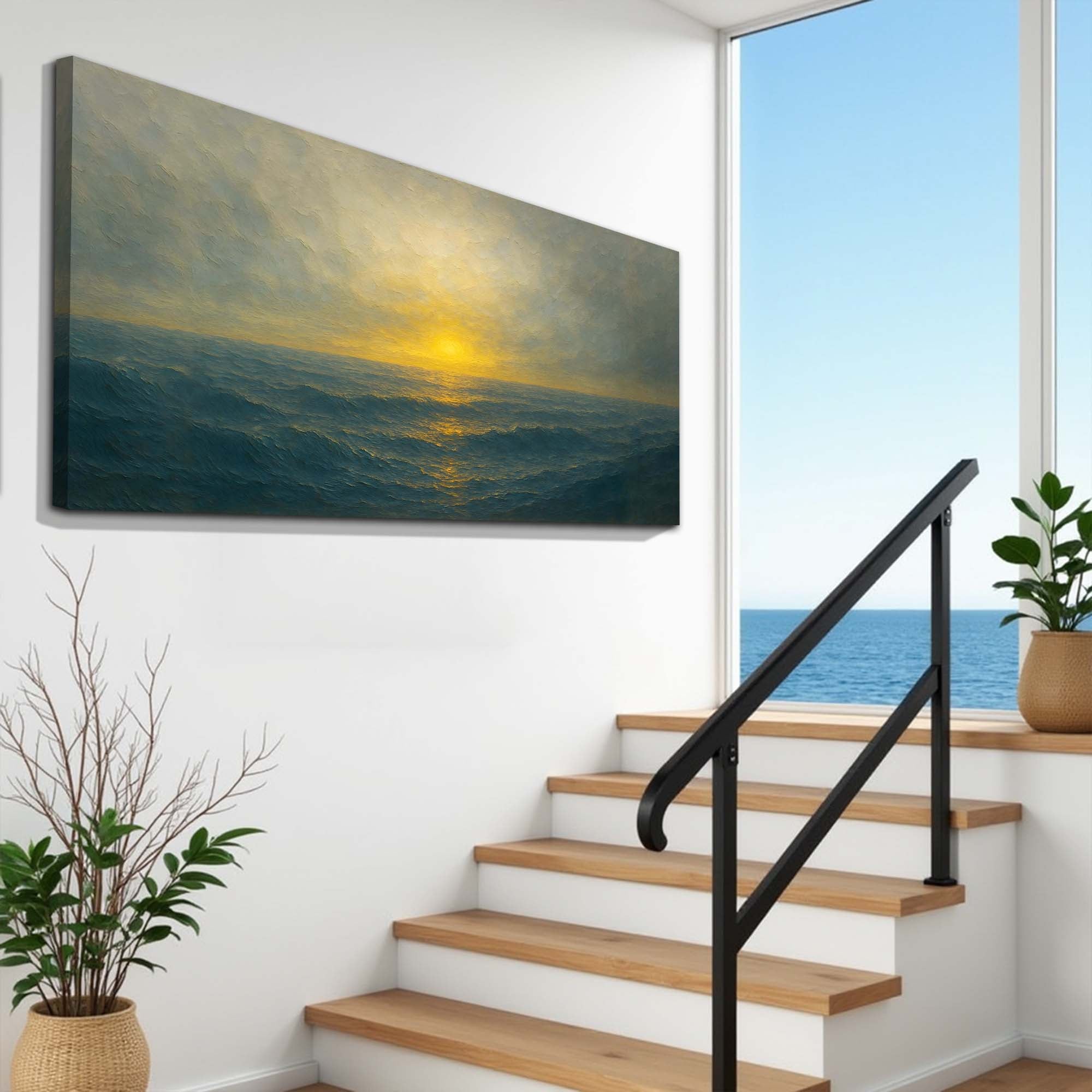 Waterscape Abstract Wall Art IV