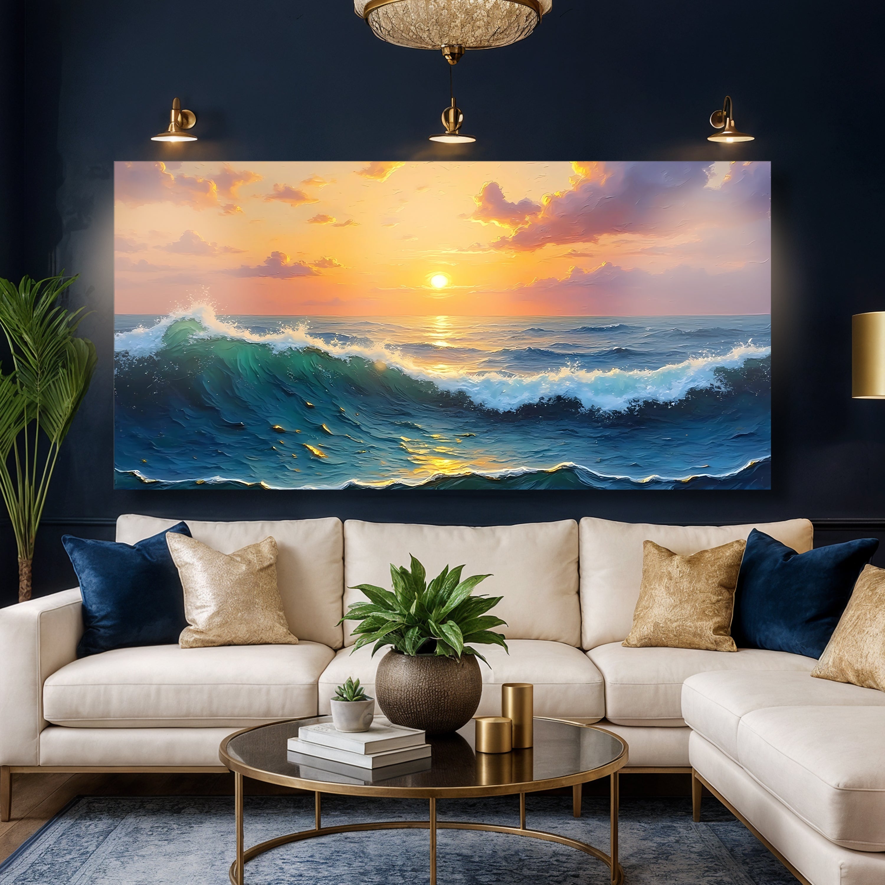 Waterscape Abstract Wall Art XII