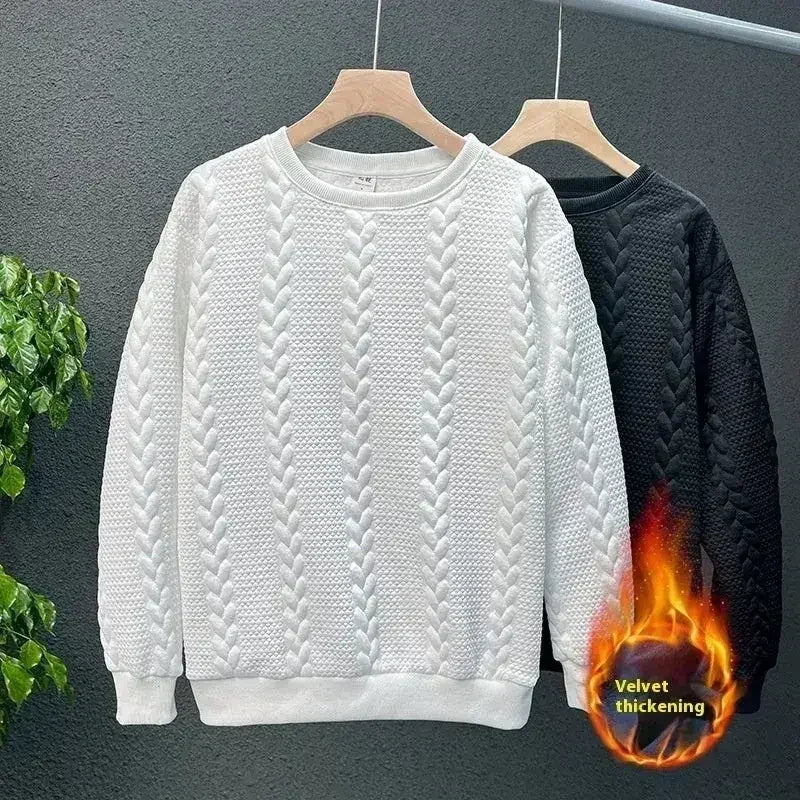 High Sense Brushed Fleece Hoodie for Men
