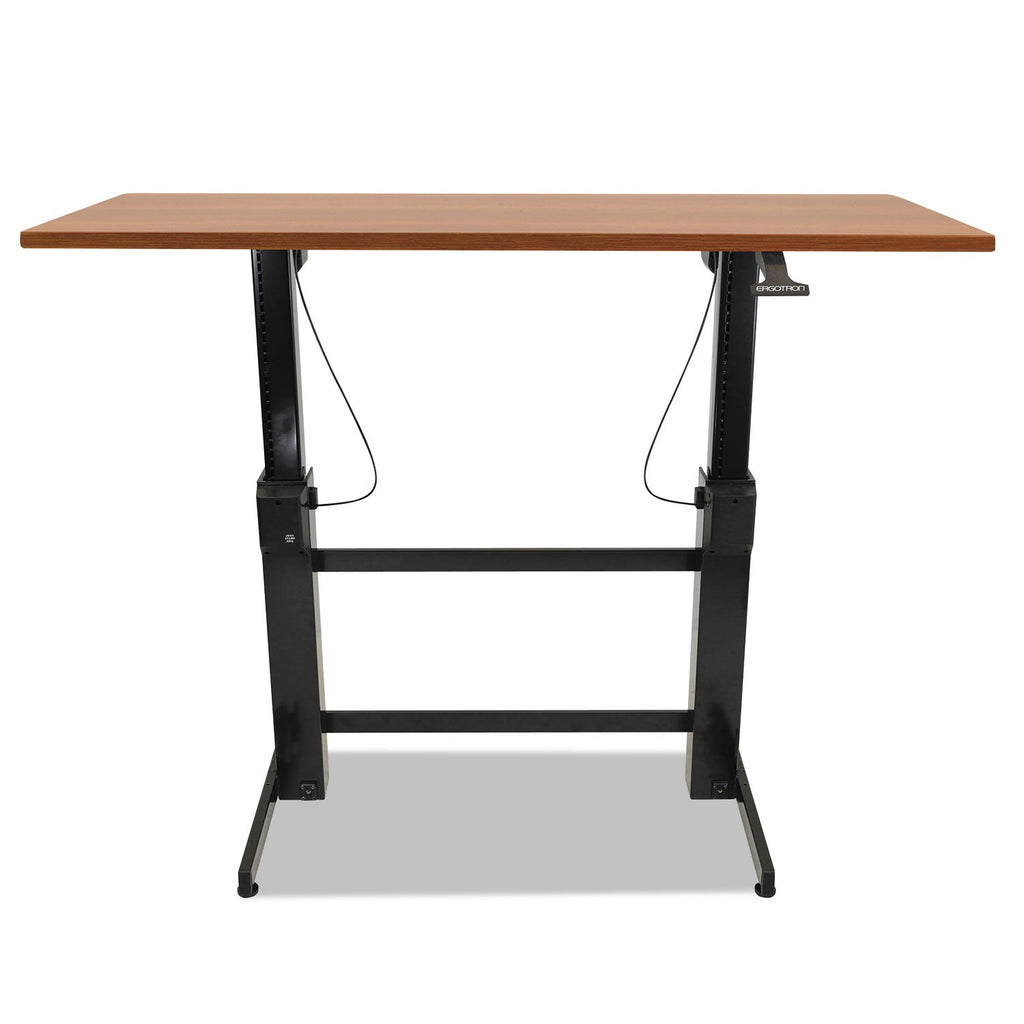 WorkFit-B Sit-Stand Base, Up to 88 lb, 42" x 26" x 32" to 51.5", Black