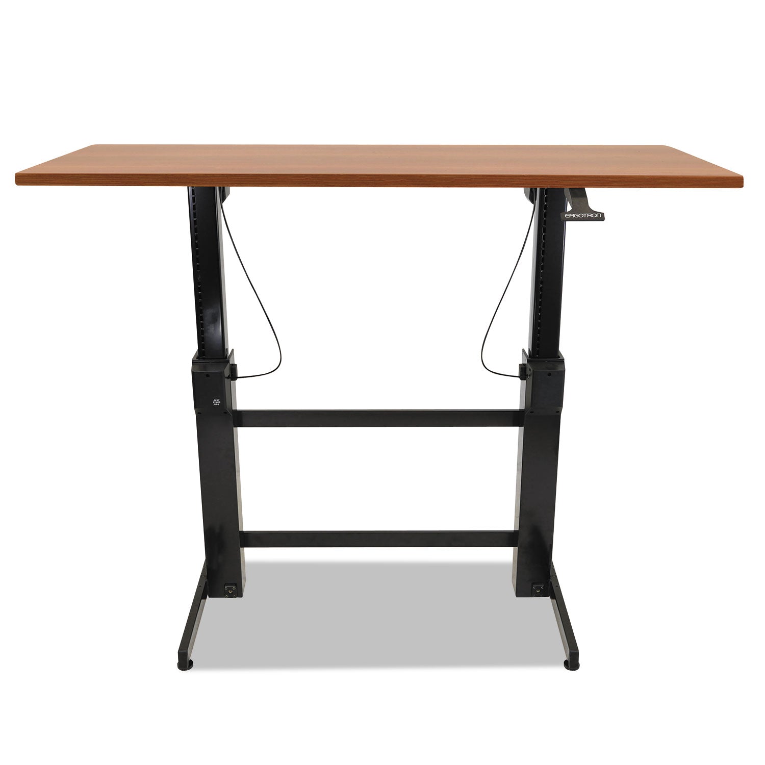 WorkFit-B Sit-Stand Base, Up to 88 lb, 42" x 26" x 32" to 51.5", Black