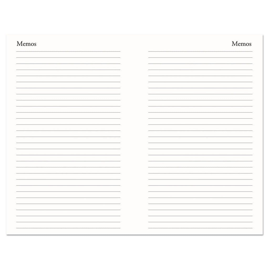 House of Doolittle Memo Size Daily Appointment Book with 15-Minute Schedule, 8 x 5, Black Cover, 12-Month (Jan to Dec): 2023