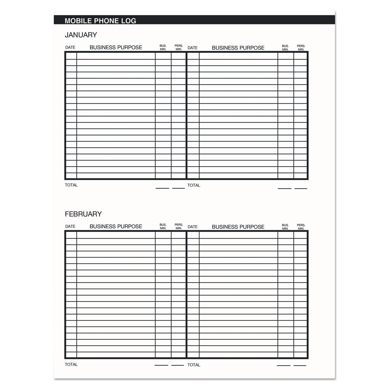 House of Doolittle Recycled Two Year Monthly Planner with Expense Logs, 8.75 x 6.88, Black Cover, 24-Month (Jan to Dec): 2023 to 2024