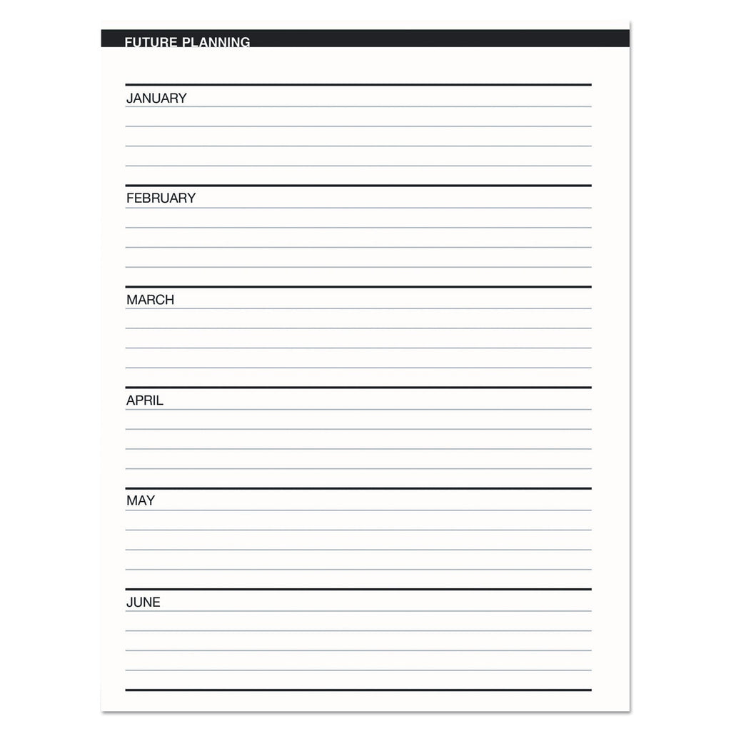 House of Doolittle 14-Month Recycled Ruled Monthly Planner, 8.75 x 6.78, Black Cover, 14-Month (Dec to Jan): 2022 to 2024