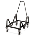 HON Olson Stacker Series Cart, Metal, 21.38" x 35.5" x 37", Black