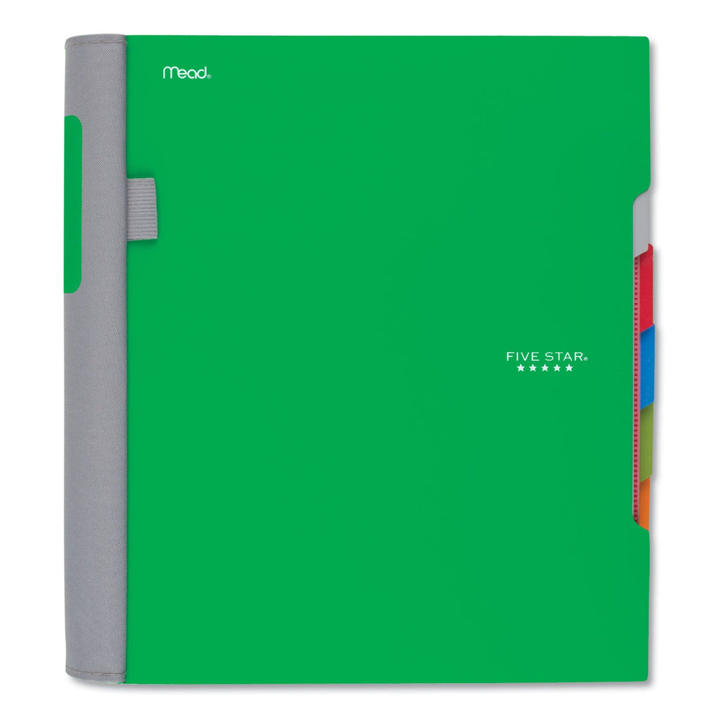 Five Star Advance Wirebound Notebook, 5 Subject, 10 Pockets, Medium/College Rule, Randomly Assorted Covers, 11 x 8.5, 200 Sheets