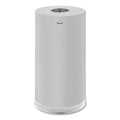 Rubbermaid European and Metallic Series Drop-In Top Receptacle, Round, 15 gal, Satin Stainless