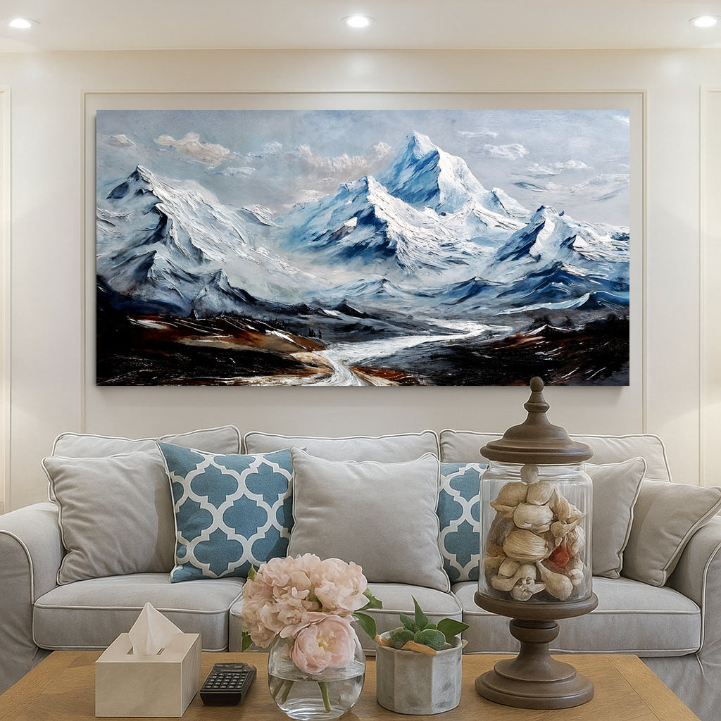 Mountain Minimalist Wall Art II