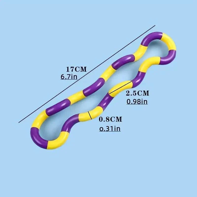 6-Pack: Vent Deformation Rope Knot Pressure Toys