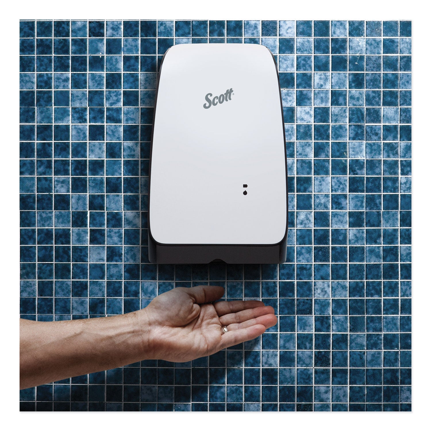 Scott Electronic Skin Care Dispenser, 1,200 mL, 7.3 x 4 x 11.7, White