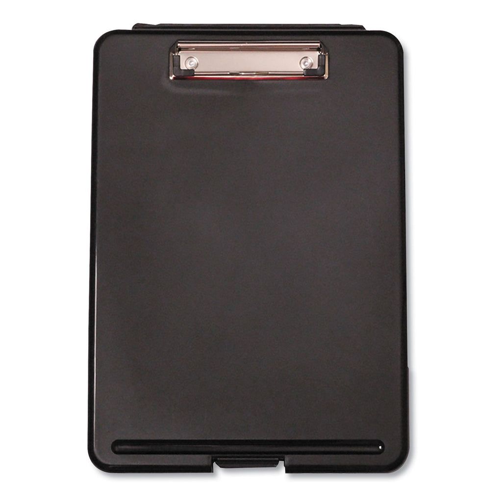 Universal Storage Clipboard, 0.5" Clip Capacity, Holds 8.5 x 11 Sheets, Black