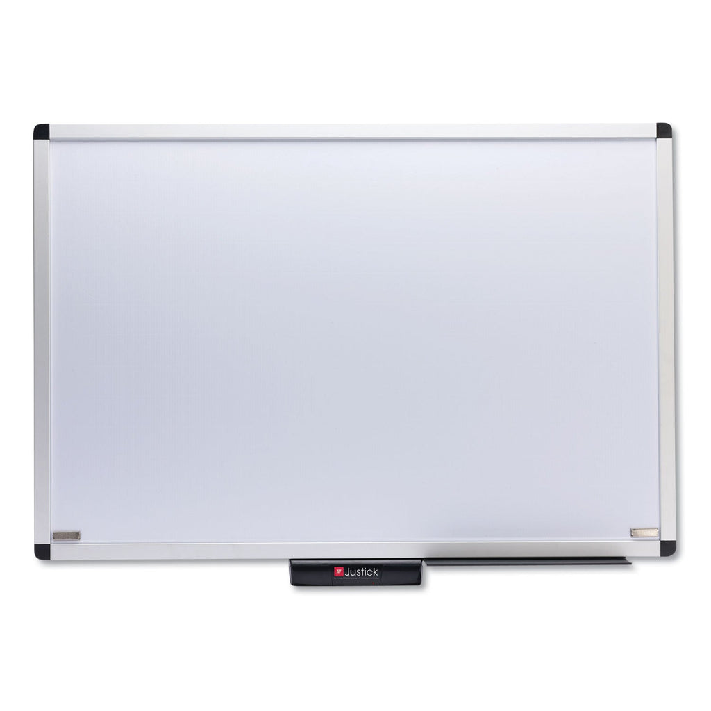 Smead Justick by Smead Dry-Erase Board with Frame, 36" x 24", White