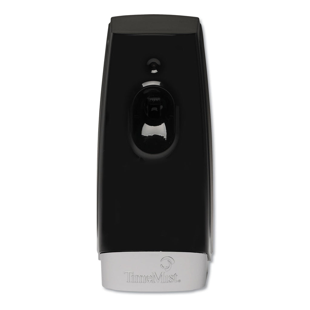 TimeMist Micro Metered Air Freshener Dispenser, 3.38" x 3" x 7.5", Black, 6/Carton