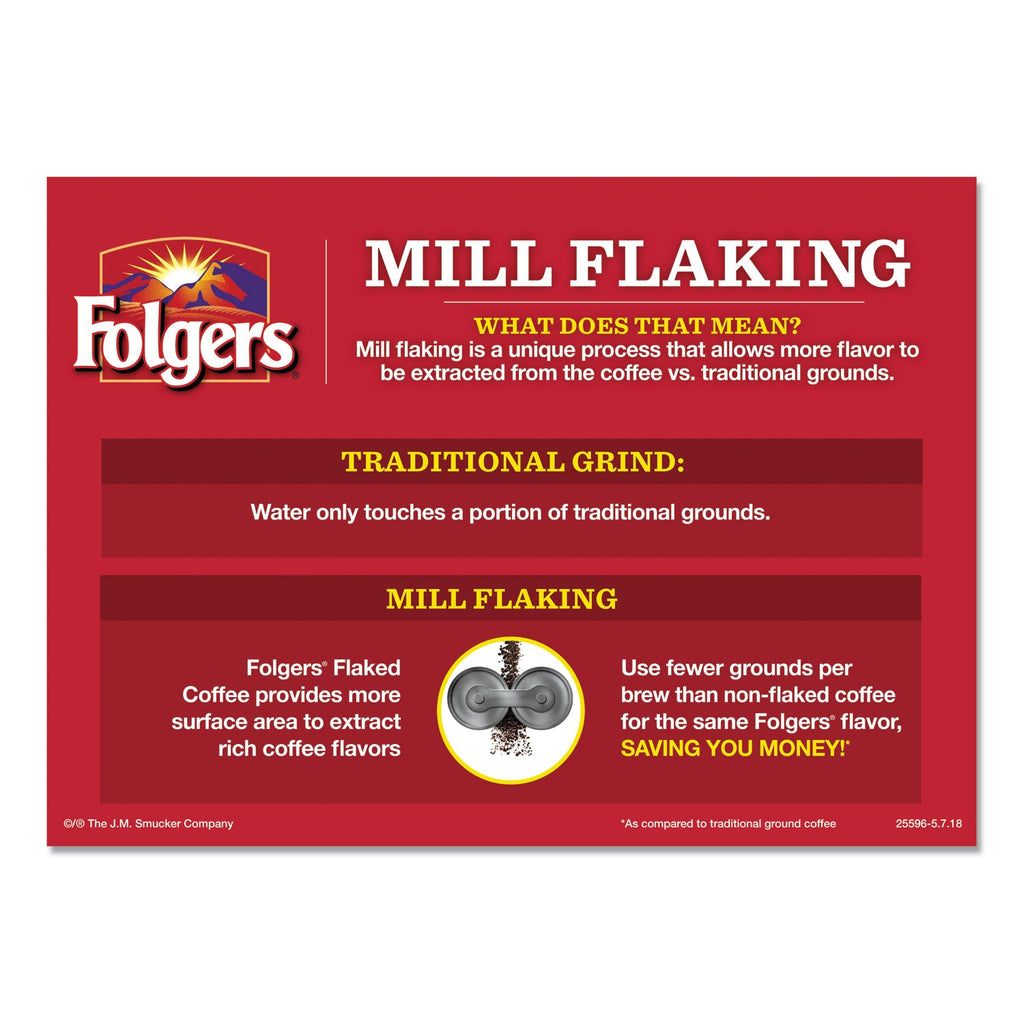 Folgers Coffee Filter Packs, Classic Roast, 1.4 oz Pack, 40/Carton