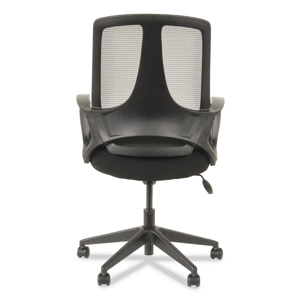 Alera MB Series Mesh Mid-Back Office Chair, Supports Up to 275 lb, 18.11" to 21.65" Seat Height, Black