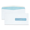 Quality Park Security Tinted Insurance Claim Form Envelope, Address Window, Commercial Flap, Gummed Closure, 4.5 x 9.5, White, 500/Box