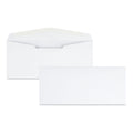 Quality Park Laser and Inkjet White Business Envelope, #10, Bankers Flap, Gummed Closure, 4.13 x 9.5, White, 500/Box