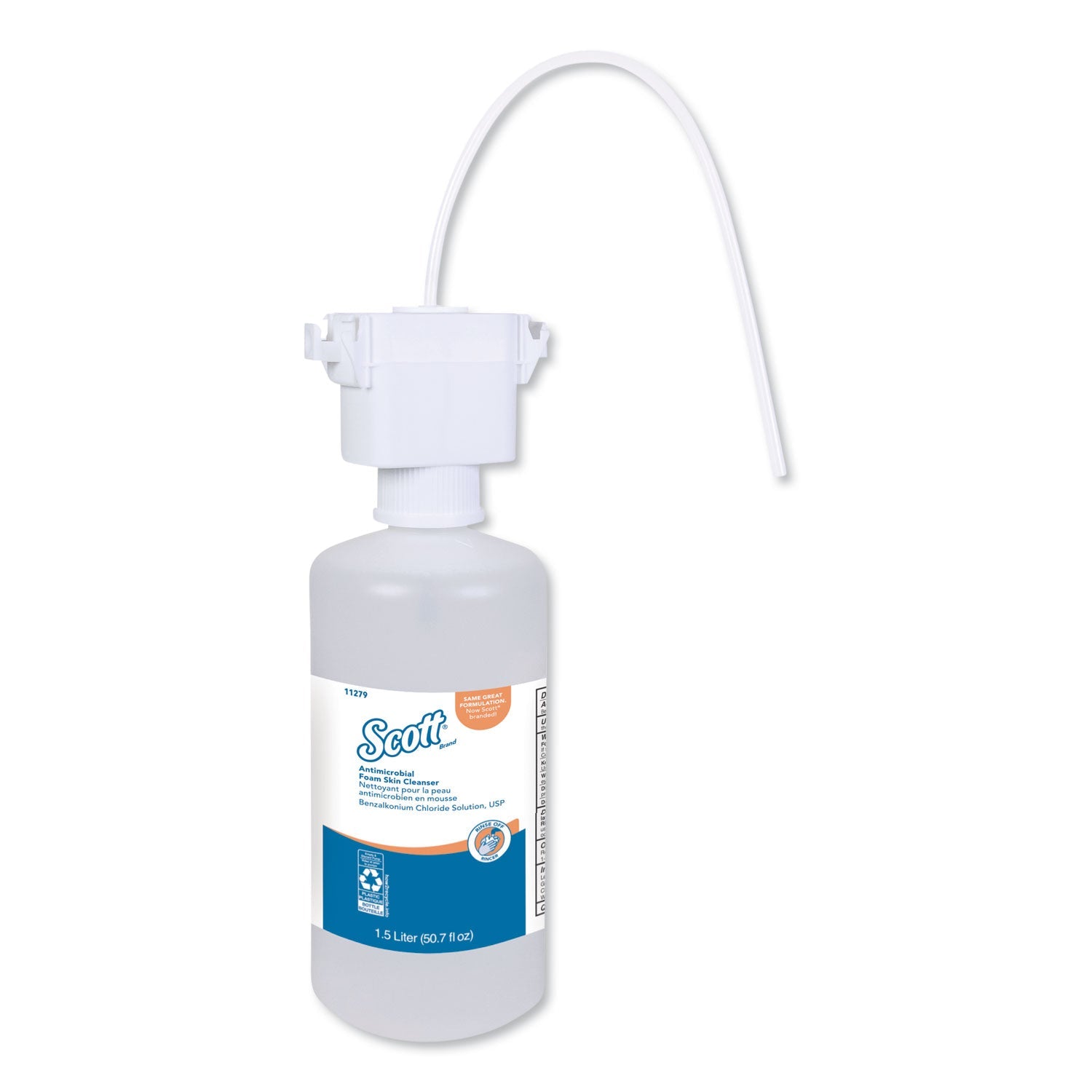 Scott Control Antimicrobial Foam Skin Cleanser, Unscented, 1,500 mL Refill, 2/Carton