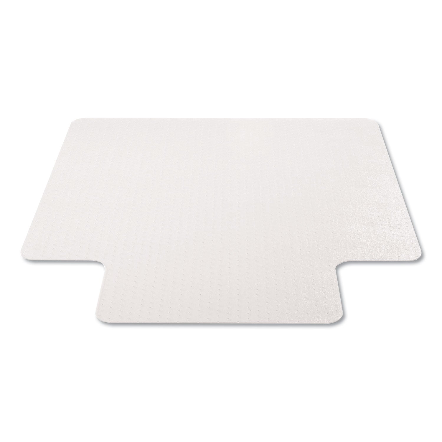 deflecto EconoMat Occasional Use Chair Mat, Low Pile Carpet, Roll, 36 x 48, Lipped, Clear
