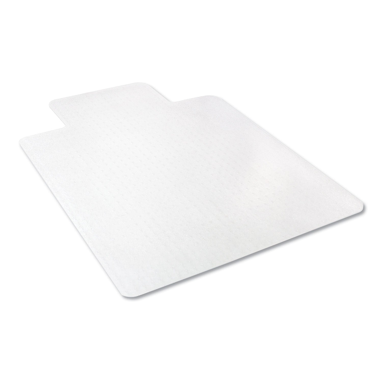 deflecto EconoMat Occasional Use Chair Mat, Low Pile Carpet, Roll, 36 x 48, Lipped, Clear