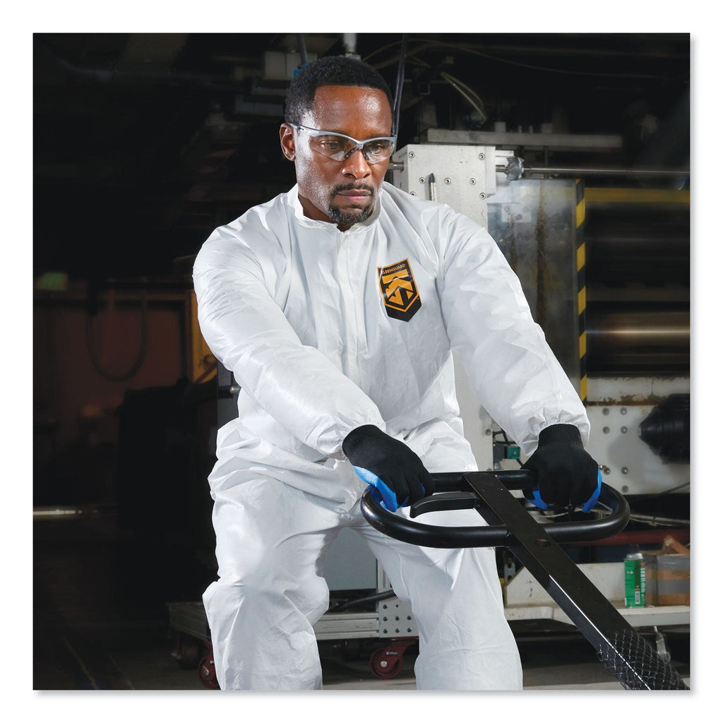 KleenGuard A20 Breathable Particle Protection Coveralls, Zip Closure, 2X-Large, White
