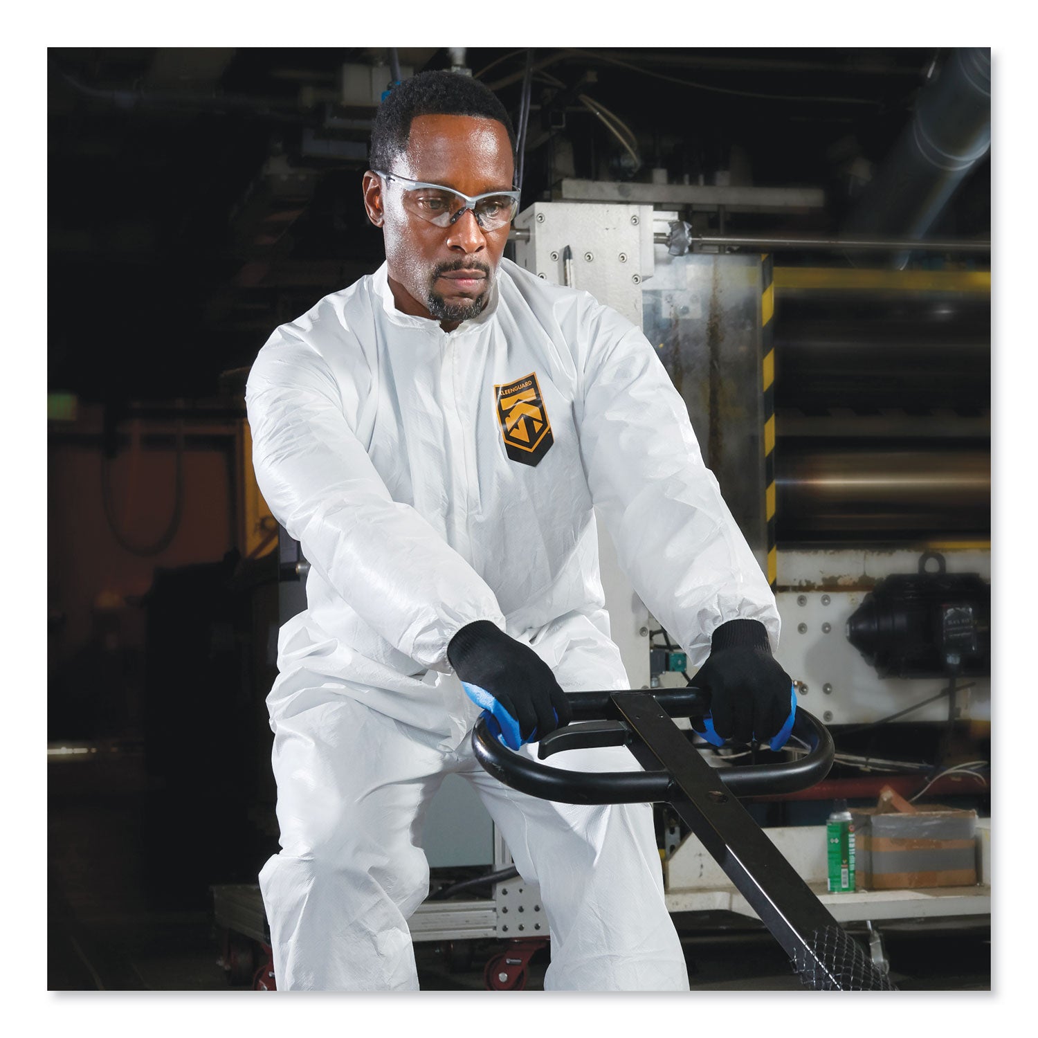 KleenGuard A40 Elastic-Cuff and Ankles Coveralls, White, 2X-Large, 25/Carton