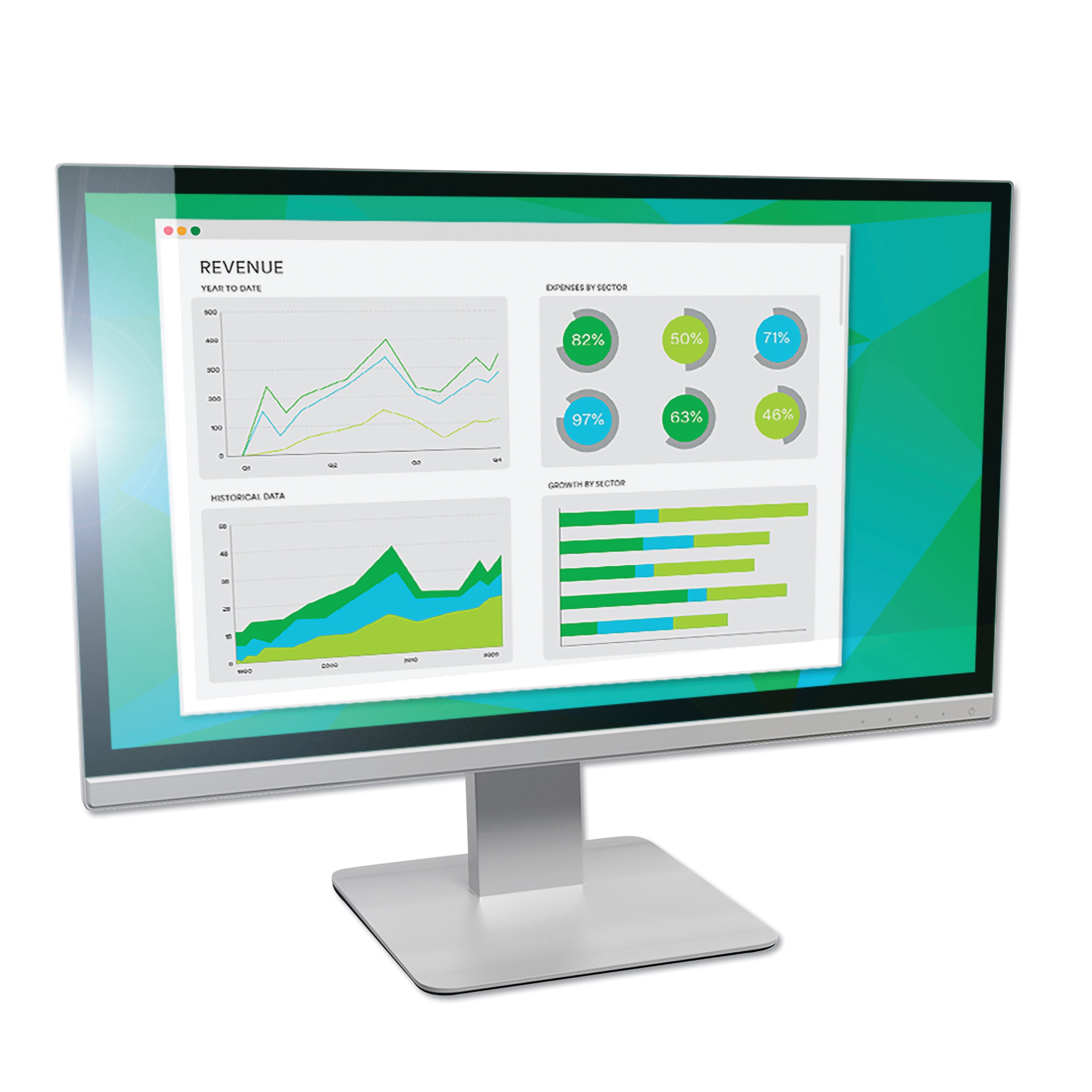 3M Antiglare Frameless Filter for 27" Widescreen Monitor, 16:9 Aspect Ratio