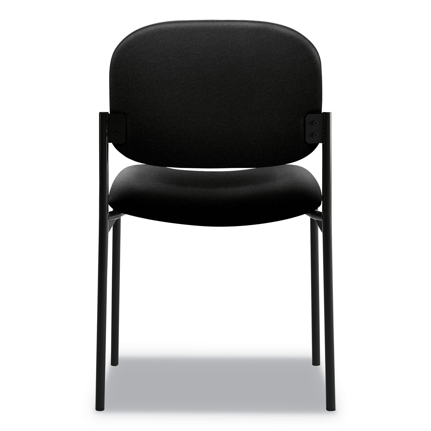 HON VL606 Stacking Guest Chair without Arms, Supports Up to 250 lb, Black