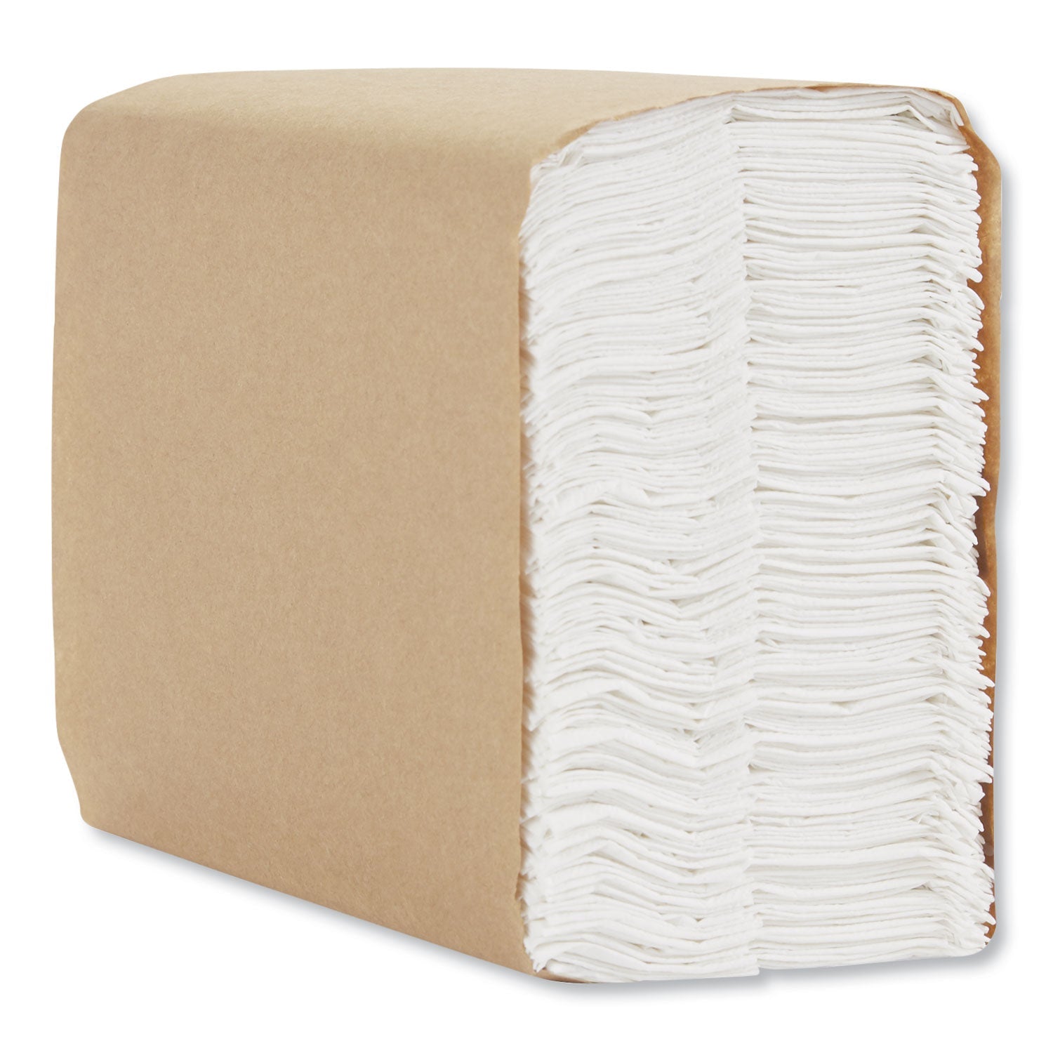 Georgia Pacific Tall Fold Dispenser Napkins, 1-Ply, 7 x 13 1/2, White, 10000/Carton