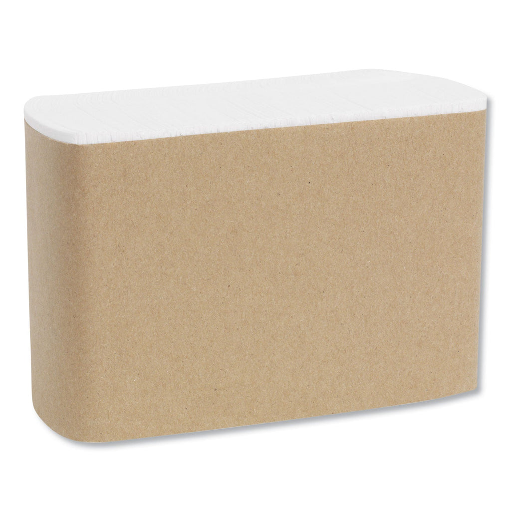 Georgia Pacific Tall Fold Dispenser Napkins, 1-Ply, 7 x 13 1/2, White, 10000/Carton