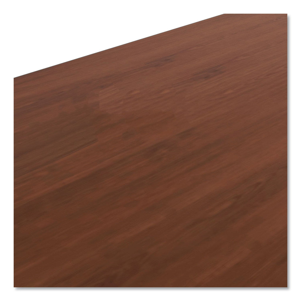 Linea Italia Study Carrell Starter Unit, 2-Leg, 31.25 x 23.5 x 45.25, Cherry