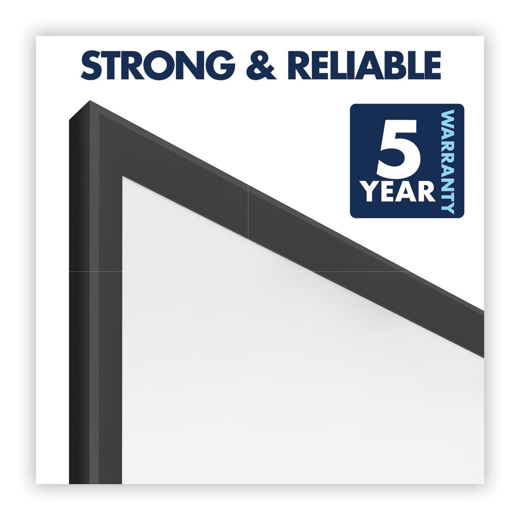 Quartet Classic Series Nano-Clean Dry Erase Board, 36 x 24, Black Aluminum Frame
