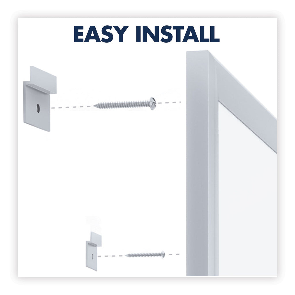 Quartet Classic Series Total Erase Dry Erase Board, 72 x 48, Silver Aluminum Frame