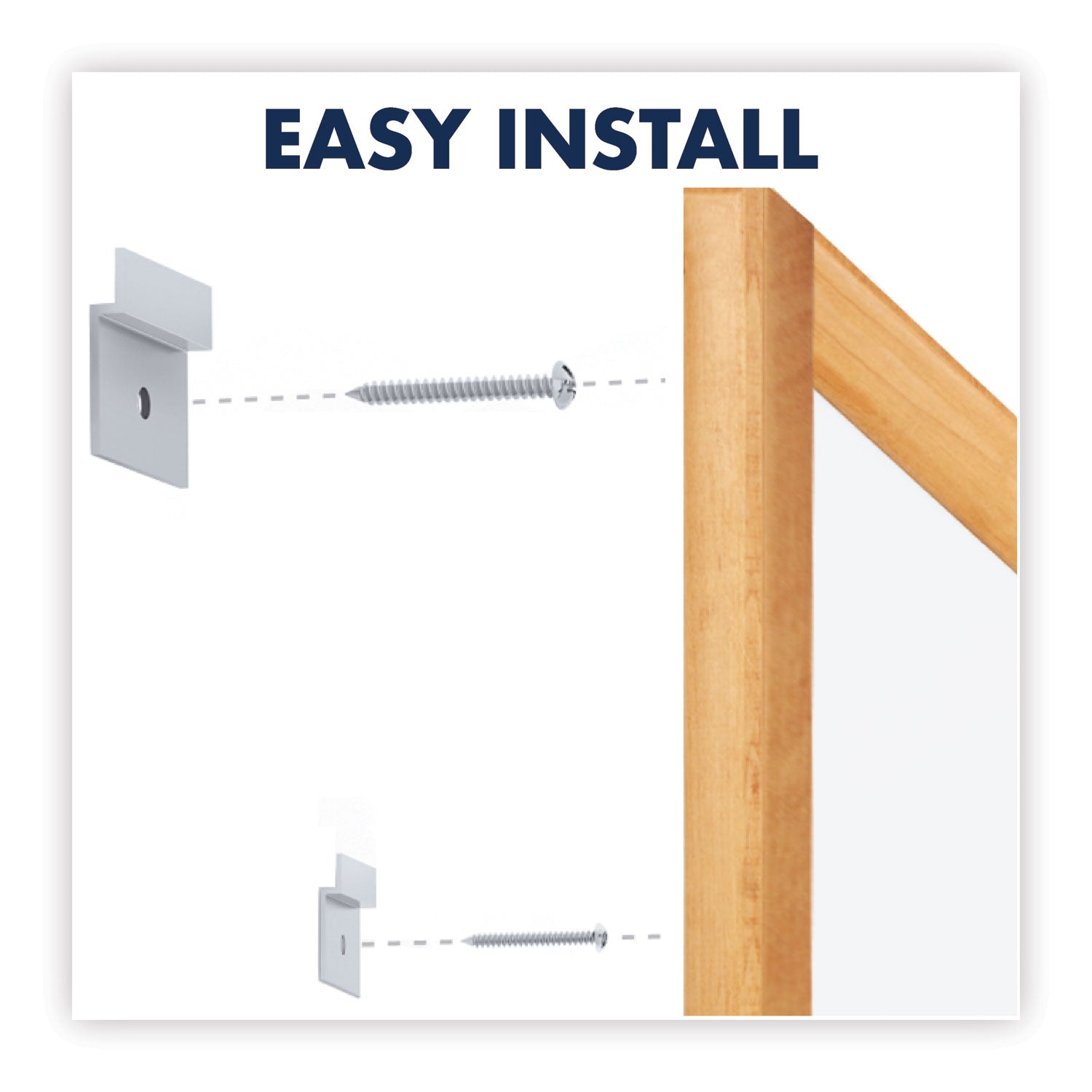 Quartet Classic Series Total Erase Dry Erase Board, 96 x 48, Oak Finish Frame