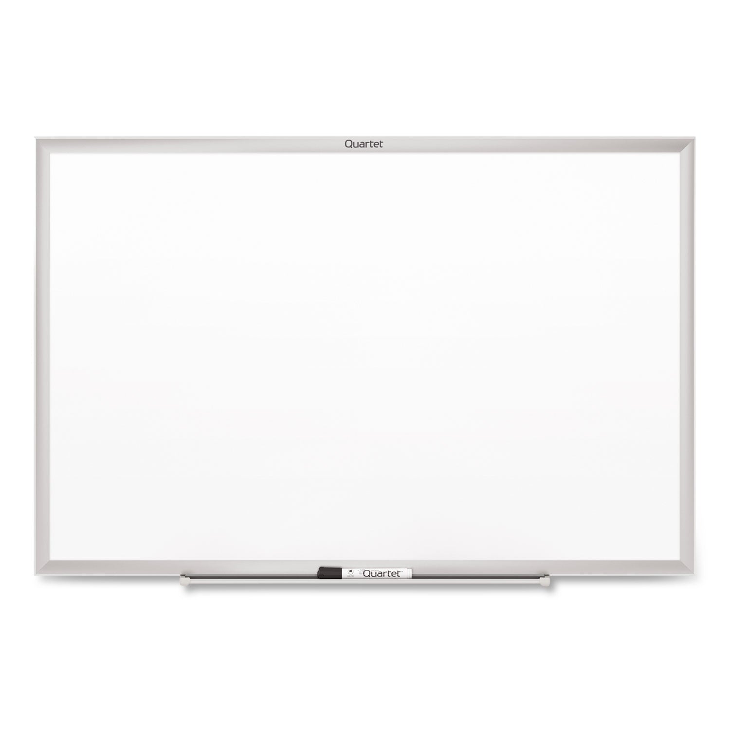 Quartet Classic Series Total Erase Dry Erase Board, 36 x 24, Silver Aluminum Frame