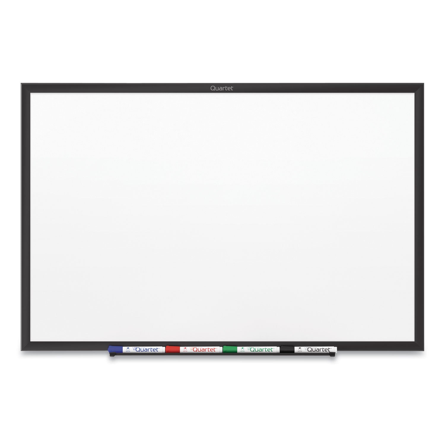 Quartet Classic Series Nano-Clean Dry Erase Board, 36 x 24, Black Aluminum Frame