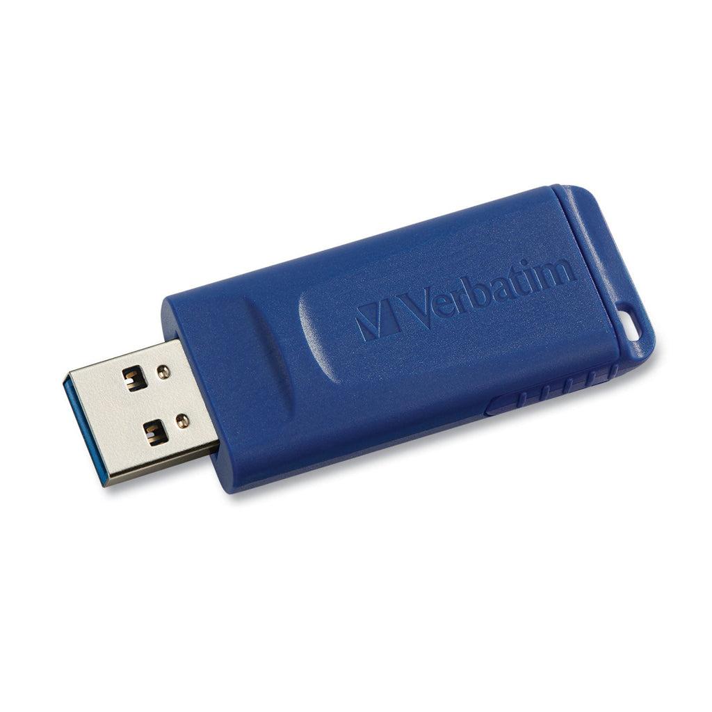 Verbatim Classic USB 2.0 Flash Drive, 16 GB, Blue